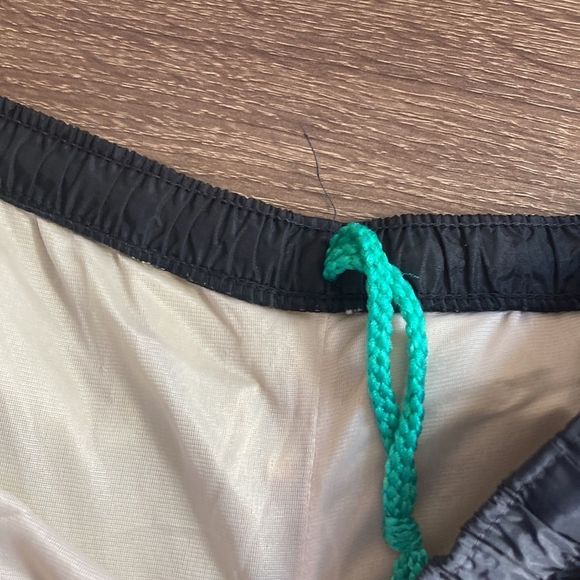 Vintage InSport Womens GoreTex Small Windbreaker Pants 80’s Black Pink & Green - Picture 16 of 16